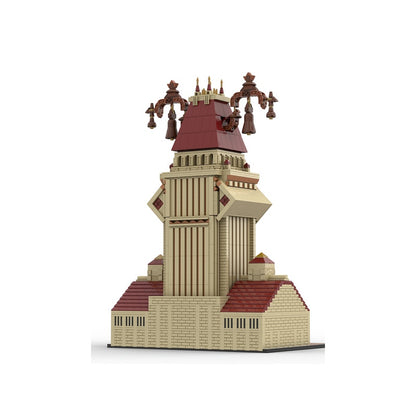 Grand Clock Tower Station MOC Landmark Architecture Building Kit - 4