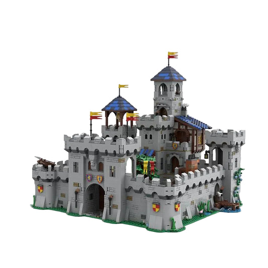 Grand Modular Medieval Castle Fortress MOC Building Kit - 1