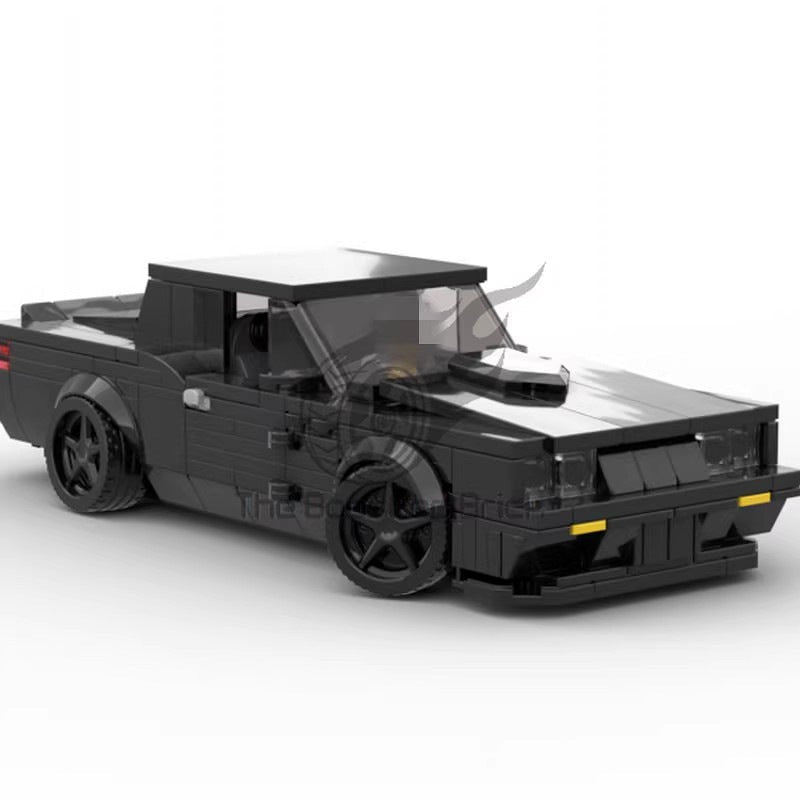 Grand Performance Turbo Muscle Car MOC Building Kit | Vehicle Model - 1