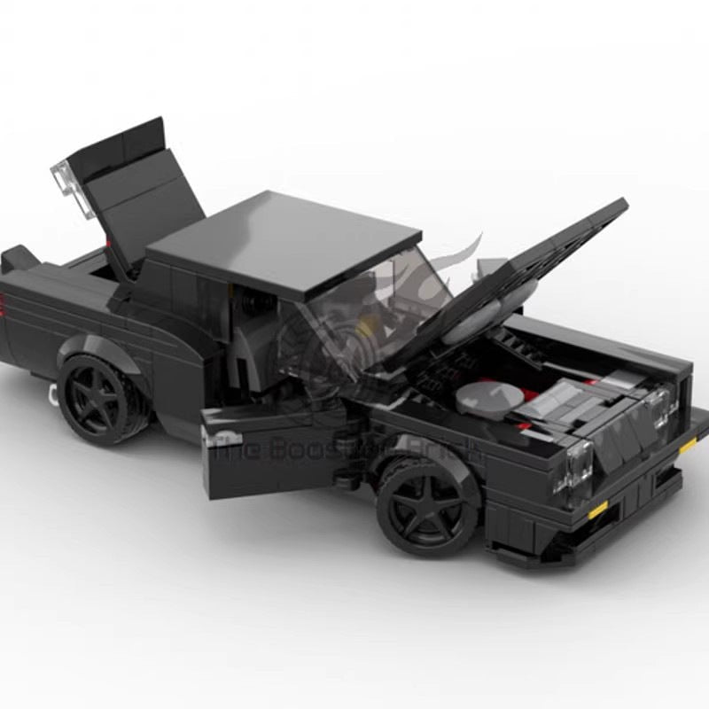 Grand Performance Turbo Muscle Car MOC Building Kit | Vehicle Model - 5