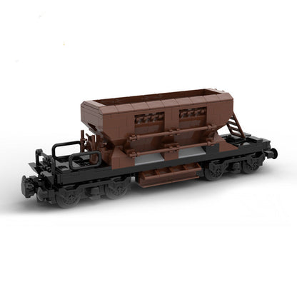 Gravel Side Dumper Wagon Building Kit | LEGO-Compatible MOC - 1