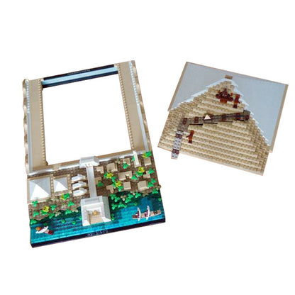 Great Pyramid MOC Building Kit | Ancient Egyptian Architecture Model - 3