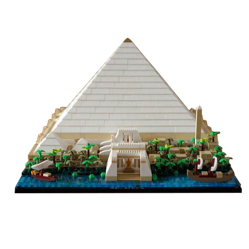 Great Pyramid MOC Building Kit | Ancient Egyptian Architecture Model - 5