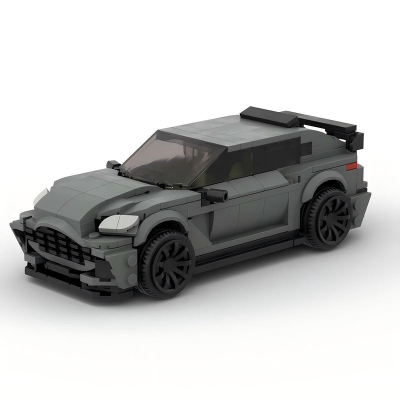 Grey Luxury Performance SUV Building Kit | LEGO-Compatible MOC - 1