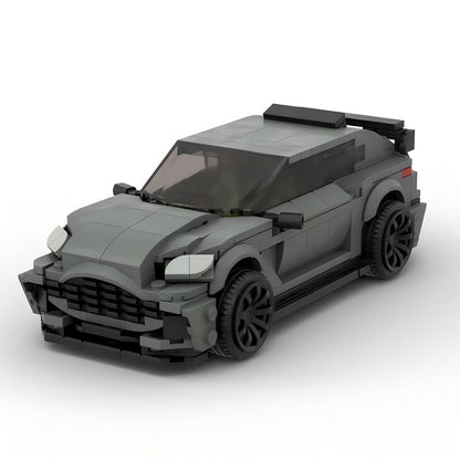 Grey Luxury Performance SUV Building Kit | LEGO-Compatible MOC - 2
