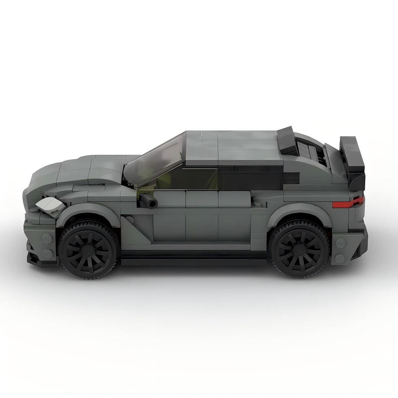 Grey Luxury Performance SUV Building Kit | LEGO-Compatible MOC - 5