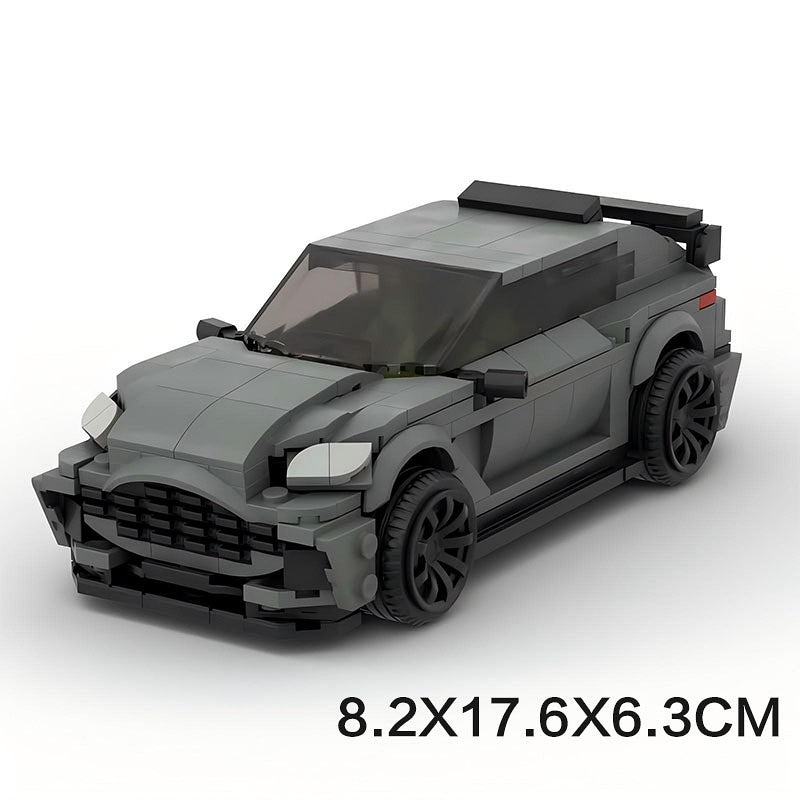 Grey Luxury Performance SUV Building Kit | LEGO-Compatible MOC - 6