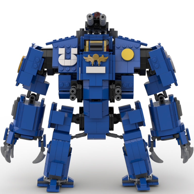 Grimdark Claw & Twin Cannon Mech MOC Building Kit - 1