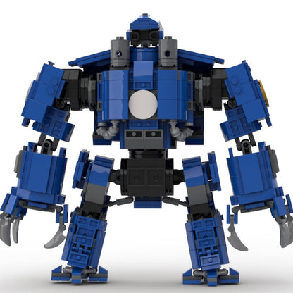 Grimdark Claw & Twin Cannon Mech MOC Building Kit - 2