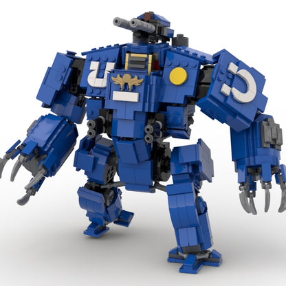 Grimdark Claw & Twin Cannon Mech MOC Building Kit - 3