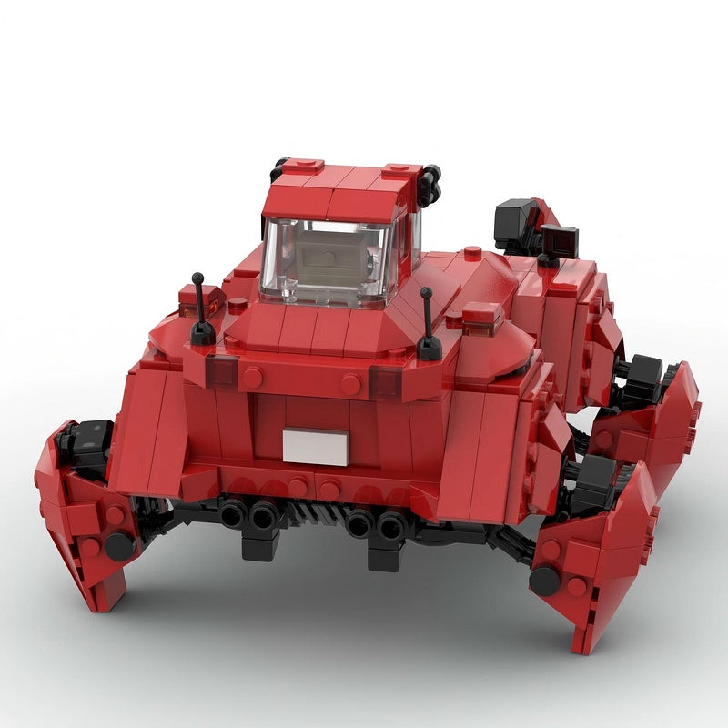 Grimdark Future Space Military Rover Building Kit | Compatible MOC - 4