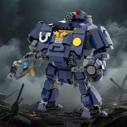 Grimdark Heavy Armored Dreadnought Mecha MOC Building Kit - 2