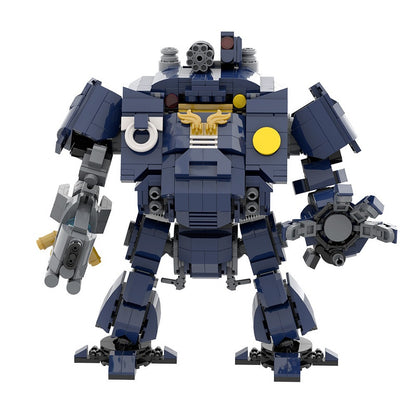Grimdark Heavy Armored Dreadnought Mecha MOC Building Kit - 6