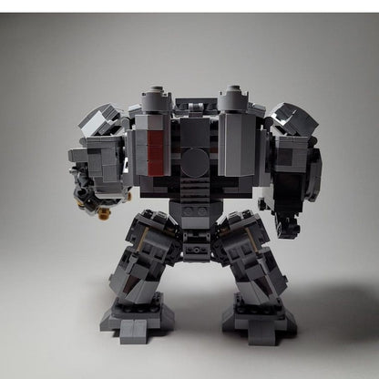 Grimdark Missile Pod & Power Hammer Mech MOC Building Kit - 3