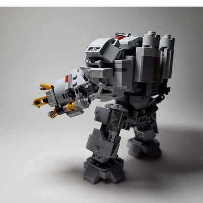 Grimdark Missile Pod & Power Hammer Mech MOC Building Kit - 5