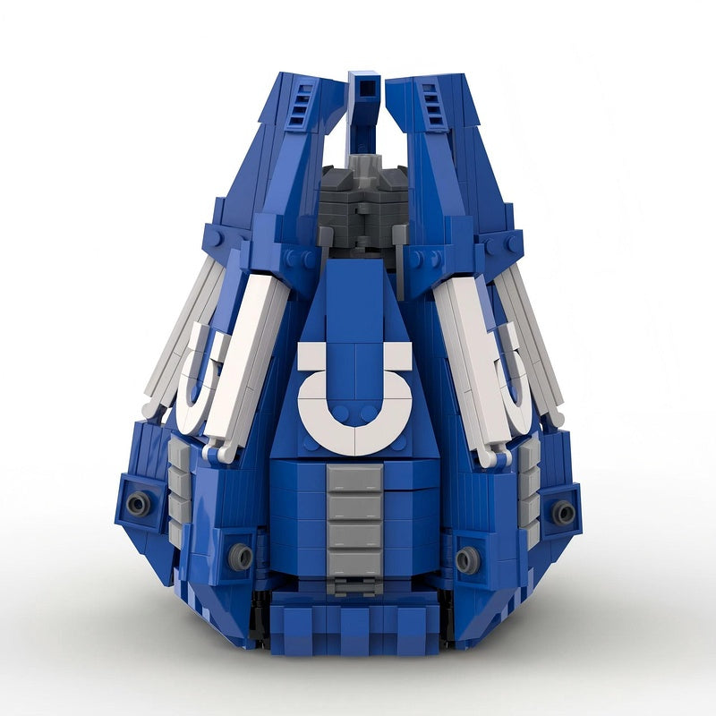 Grimdark Orbital Drop Pod Building Kit | Compatible MOC - 1