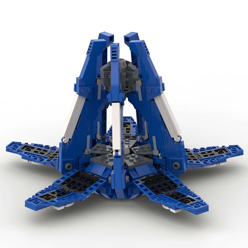 Grimdark Orbital Drop Pod Building Kit | Compatible MOC - 3