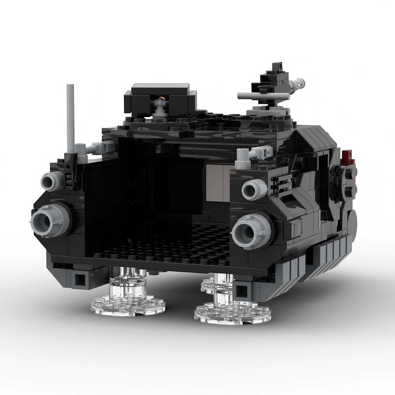 Grimdark Sci-Fi Heavy Hover Transport Tank Armored Troop Carrier Building Kit | Compatible MOC - 2