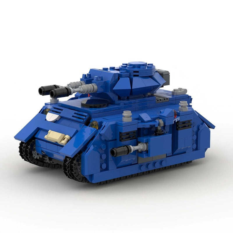 Grimdark Sci-Fi Main Battle Tank Building Kit | LEGO-Compatible MOC - 1