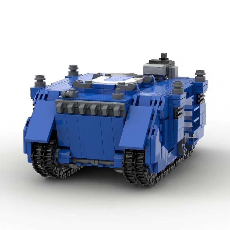 Grimdark Sci-Fi Tracked APC Building Kit | LEGO-Compatible MOC - 3