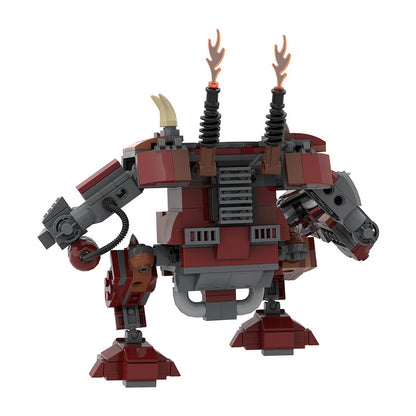 Grimdark Scrap Mech Walker Building Kit | Building Kits - 5