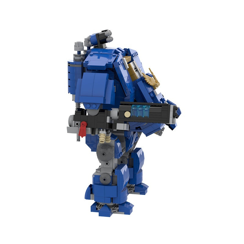 Grimdark Space Heavy Walker Mecha Building Kit | LEGO-Compatible MOC - 2