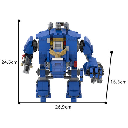 Grimdark Space Heavy Walker Mecha Building Kit | LEGO-Compatible MOC - 4
