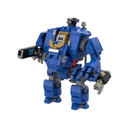 Grimdark Space Heavy Walker Mecha Building Kit | LEGO-Compatible MOC - 5