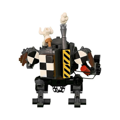 Grimdark Space Orc Mecha Combat Robot Building Kit | LEGO-Compatible MOC - 5