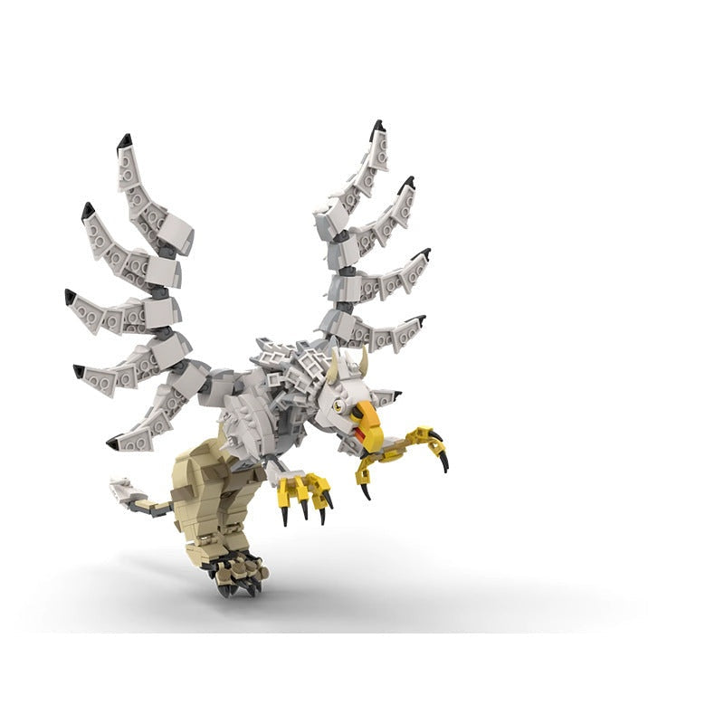 Gryphon MOC Building Kit | Fantasy Creature Display Model - 2