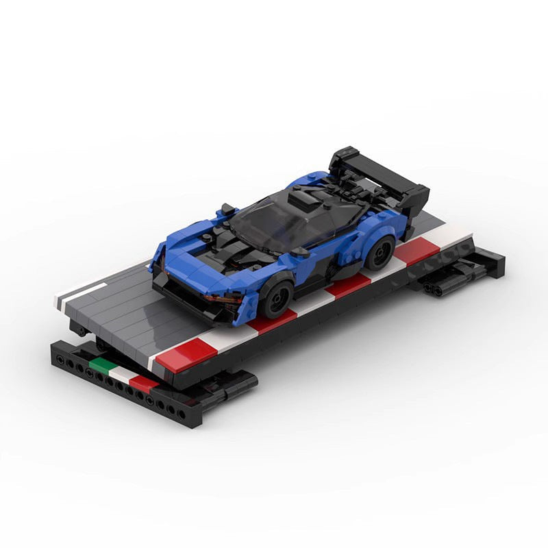 GT Racing Track MOC Building Kit | Motorsport Circuit Display Model - 2