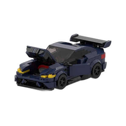 GTS Style Track Racing Sports Car MOC Building Kit | Vehicle Model - 5