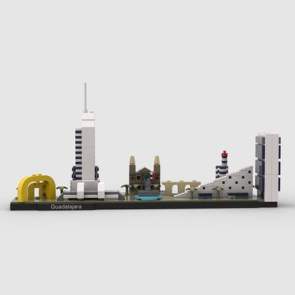 Guadalajara Skyline MOC Building Kit | City Architecture Model - 6
