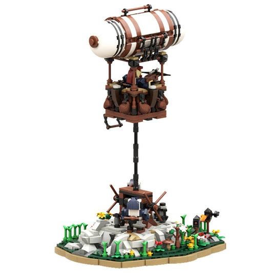 Guard Balloon At Dwarven Lookout MOC Building Kit - 1