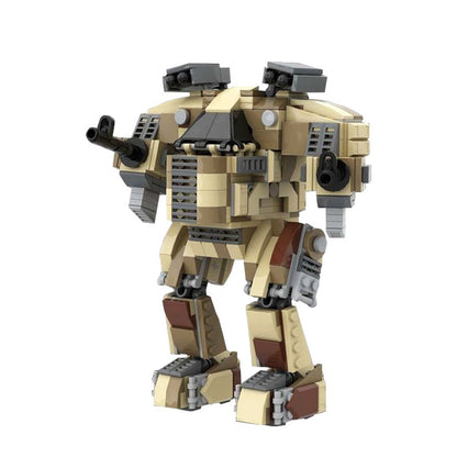 Guardian 5-DS Desert Mech Building Kit | LEGO-Compatible MOC - 2