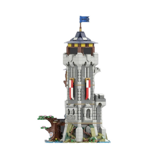 Guardians Grand Tower MOC Fantasy Architecture Building Kit - 1