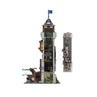 Guardians Grand Tower MOC Fantasy Architecture Building Kit - 2