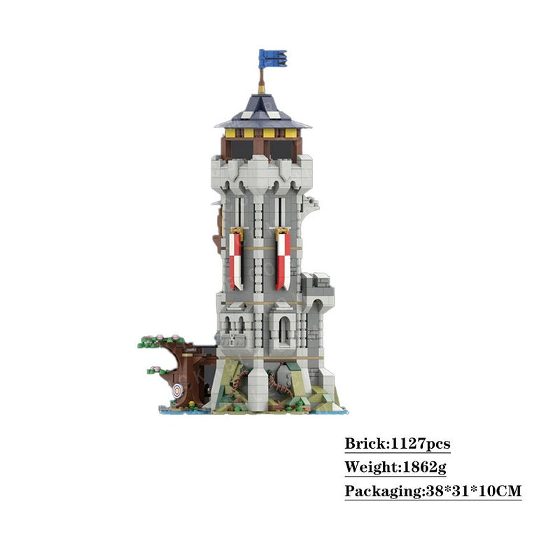 Guardians Grand Tower MOC Fantasy Architecture Building Kit - 4