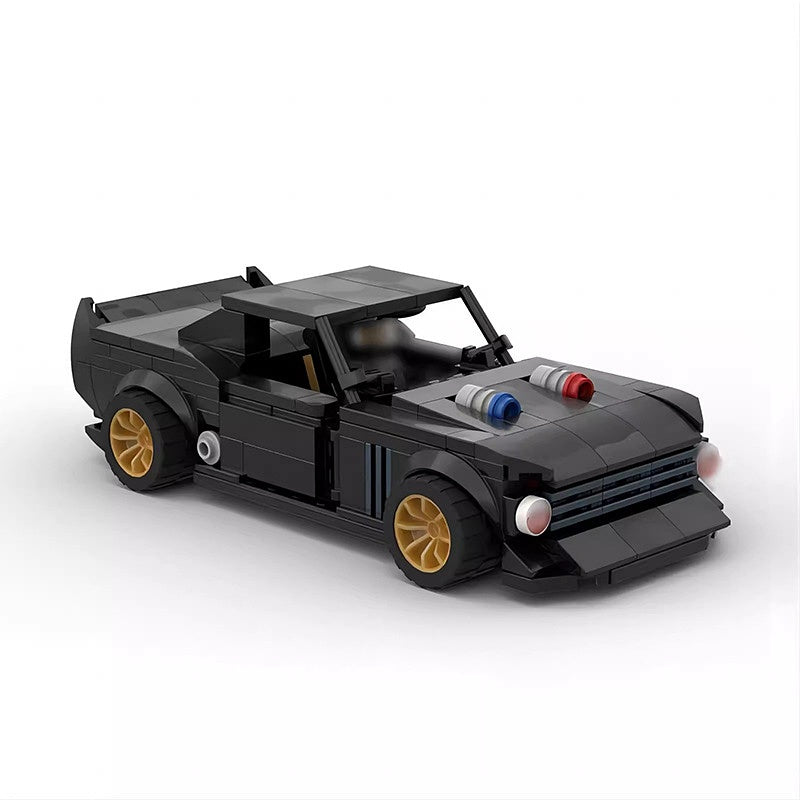 Gymkhana Drift Muscle Car Building Kit | Compatible MOC - 2