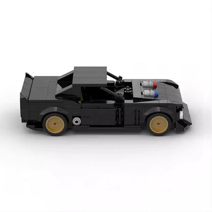 Gymkhana Drift Muscle Car Building Kit | Compatible MOC - 3