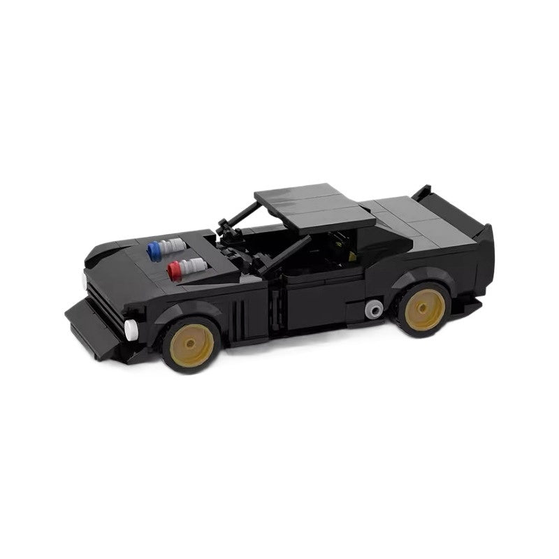 Gymkhana Drift Muscle Car Building Kit | Compatible MOC - 5
