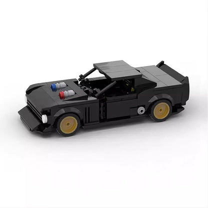 Gymkhana Drift Muscle Car Building Kit | LEGO-Compatible MOC - 1