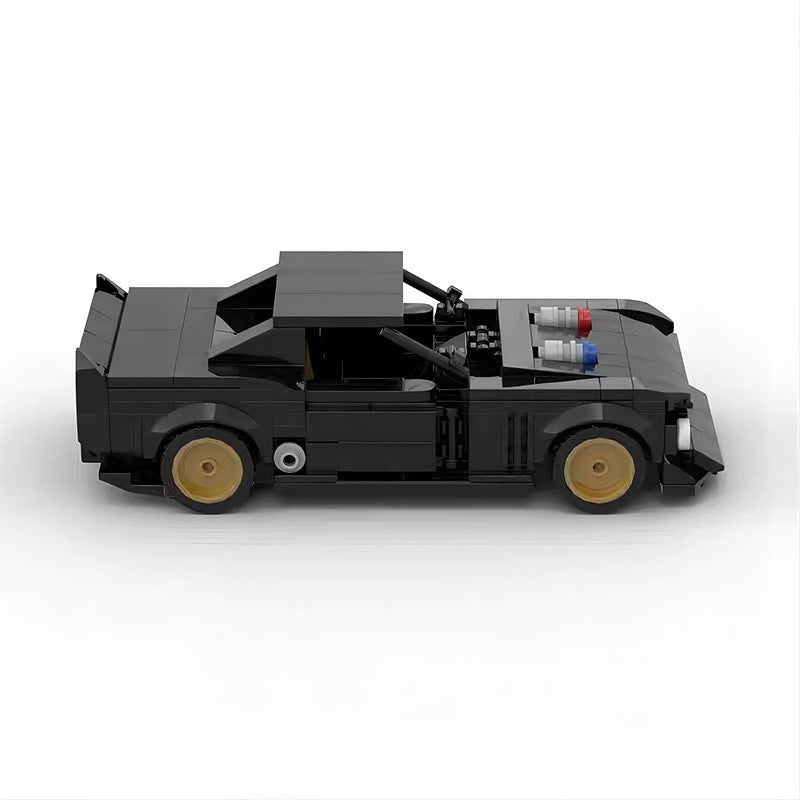 Gymkhana Drift Muscle Car Building Kit | LEGO-Compatible MOC - 3
