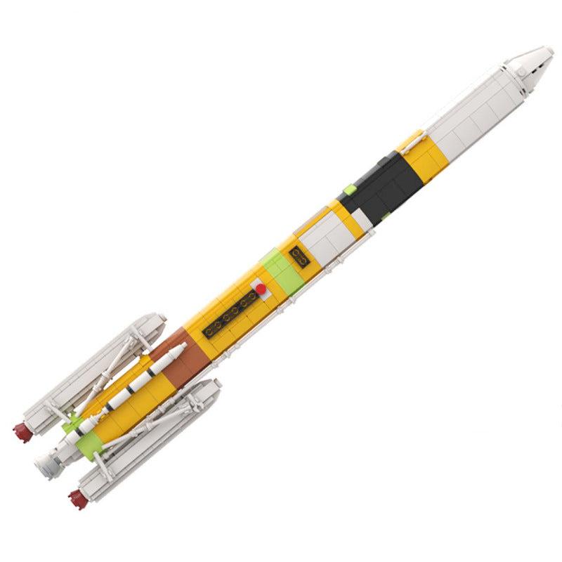 H-IIA Super Rocket Collection 1:110 Scale Building Kit | LEGO-Compatible MOC - 1
