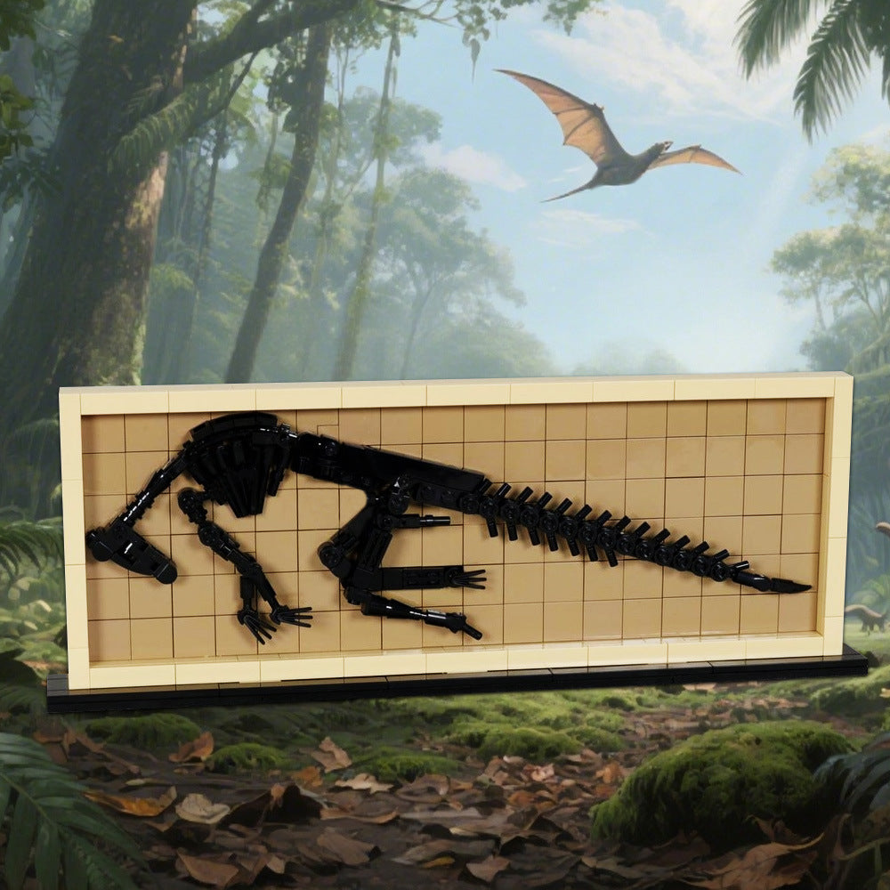 Hadrosaur Fossil Building Kit | Compatible MOC - 2