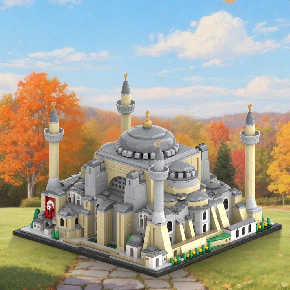 Hagia Sophia Grand Mosque Building Kit | LEGO-Compatible MOC - 2