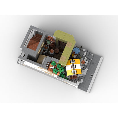 Half-Timbered Farmers Market MOC Building Kit - 4