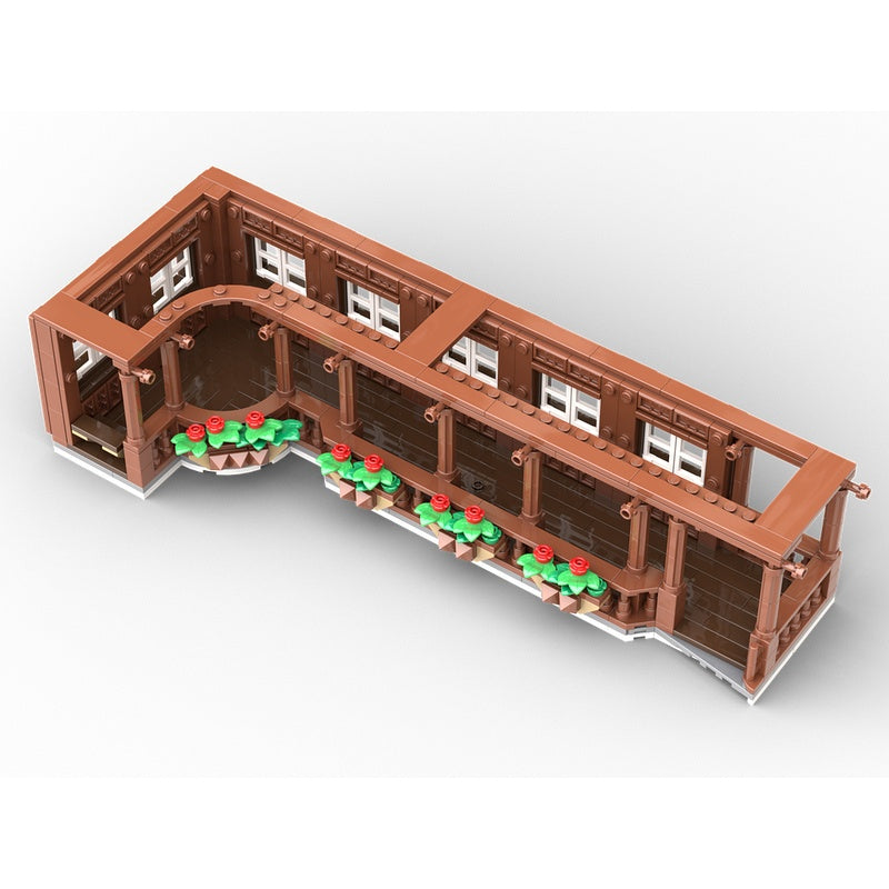 Half-Timbered Farmers Market MOC Building Kit - 5