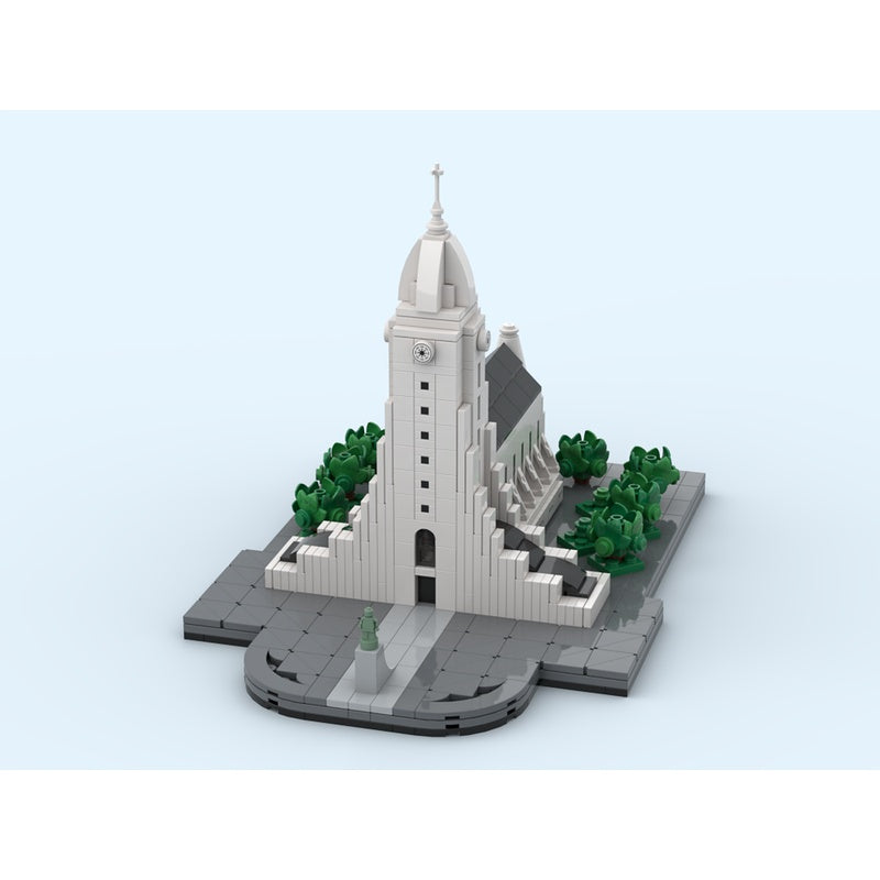Hallgrímskirkja Reykjavík Church Architecture MOC Building Kit - 3