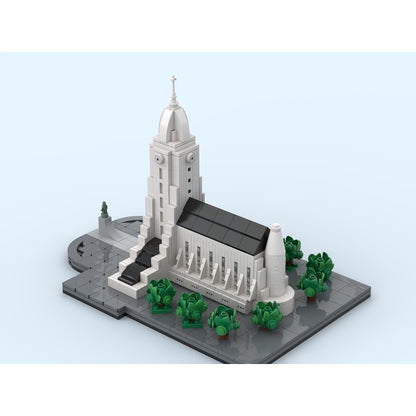 Hallgrímskirkja Reykjavík Church Architecture MOC Building Kit - 4